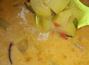 Foto resep Sayur kukuk (labu putih) kuah santan