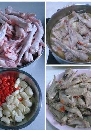 Foto resep Ceker rebus