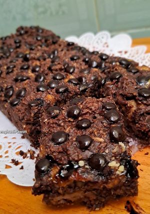 Foto resep Brownies Oat Pisang