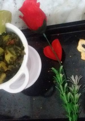 मस्तानी मेथी का दीवाना आलू........ (Mastani methi ka deewana aloo😊 recipe in hindi) रेसिपी मुख्य फोटो