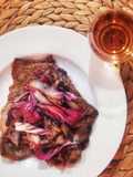 Scaloppine di vitello e radicchio allo zibibbo 🌷