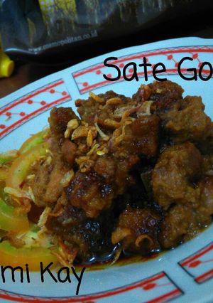 Foto resep Sate Goreng Manis Daging Sapi