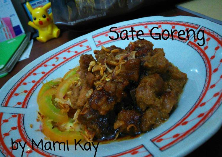 Sate Goreng Manis Daging Sapi