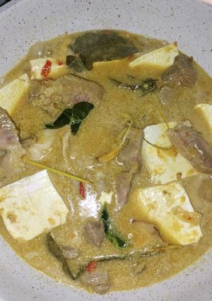 Foto resep Gule tahu sapi