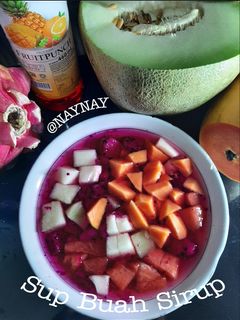 Foto resep Sup Buah Sirup