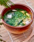 Súp Miso Rong Biển Đậu Hủ Nấm Mỡ