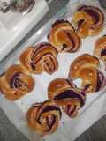 Taro Bread (Roti Ubi Ungu)