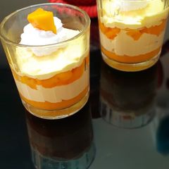 A picture of Mango mousse.