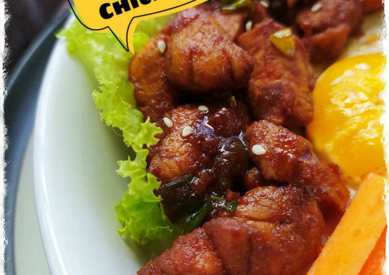 Korean Sticky Chicken