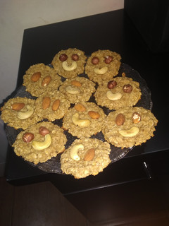 Una foto de Galletas de avena, manzana y banana🍌🍎¡Apto vegano!