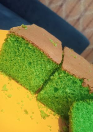 Foto resep Bolu Pandan 3 telur