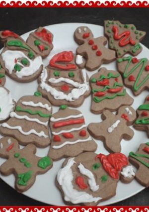 Una foto de Galletitas navideñas de jengibre y canela 🎄