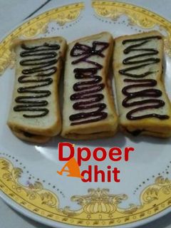 Foto resep Roti Bakar ChocoBlueberry