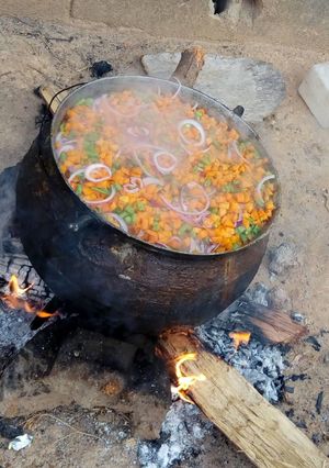 A picture of Party jollof.