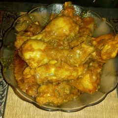 A picture of Chicken curry.