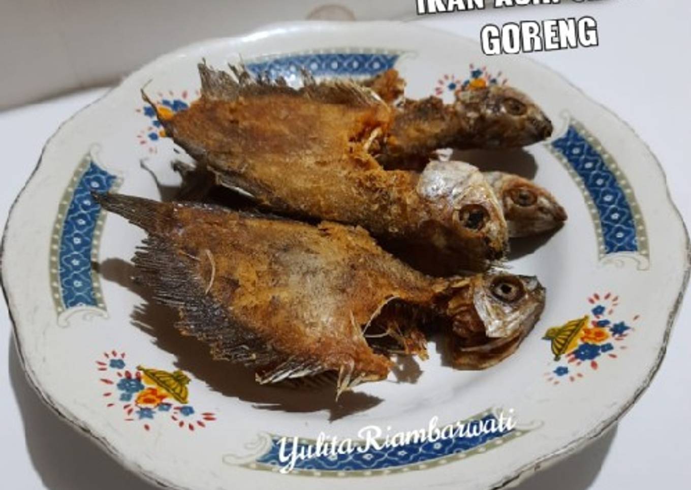 184. Ikan Asin Sepat Goreng