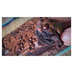 Fudgy Brownies Takaran Gelas রেসিপির প্রধান ছবি