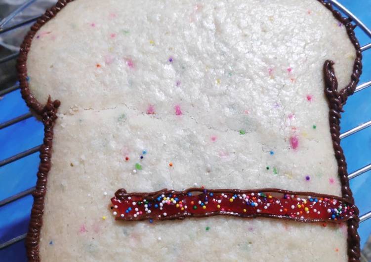 Steps to Prepare Award-winning Chefs Hat Rainbow Sprinkle Giant Cookie