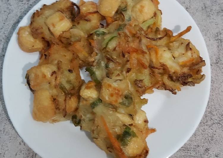 Resep Bala bala dg bonggol brokoli +tahu yang Bikin Ngiler