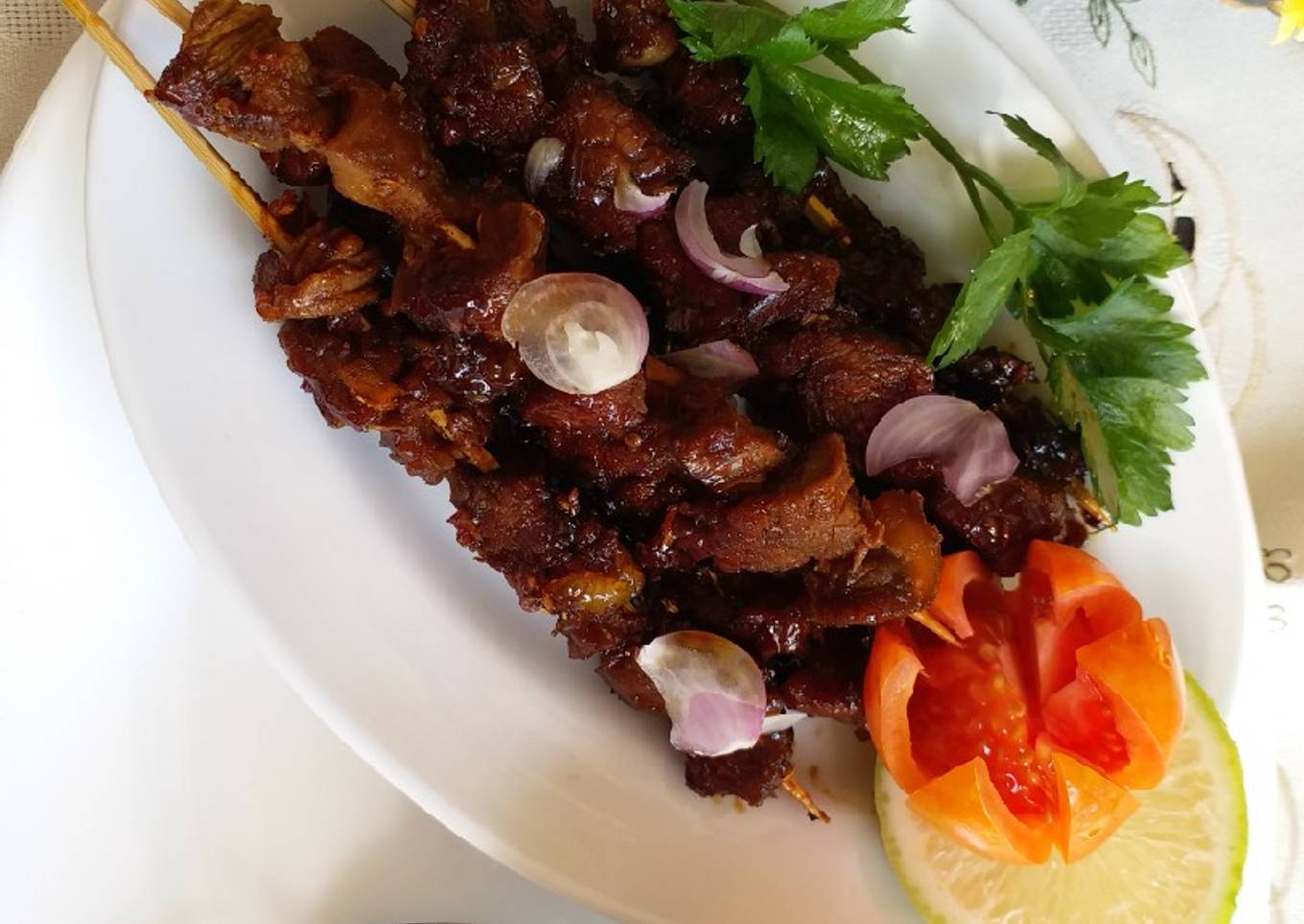 "Sate Daging Rempah"