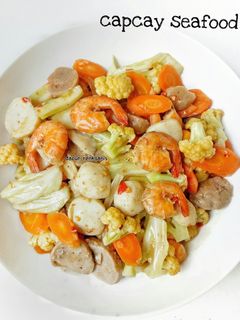 Foto resep Capcay seafood