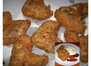 Una foto de Alitas fritas rebozadas