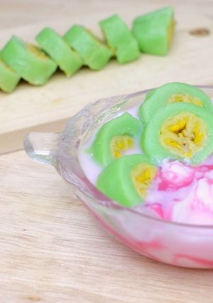 Foto resep Es Pisang Ijo