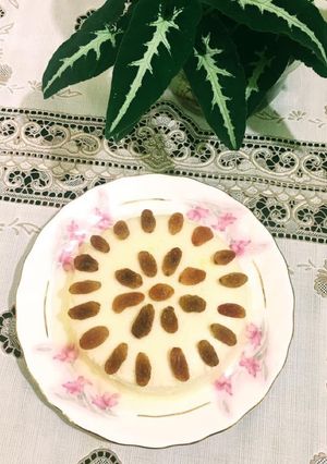 A picture of Bhapa Doi / Steamed Yoghurt.
