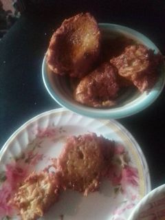 Una foto de Latkes muy fácil