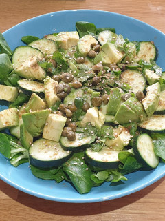 Una foto de Ensalada de pepino