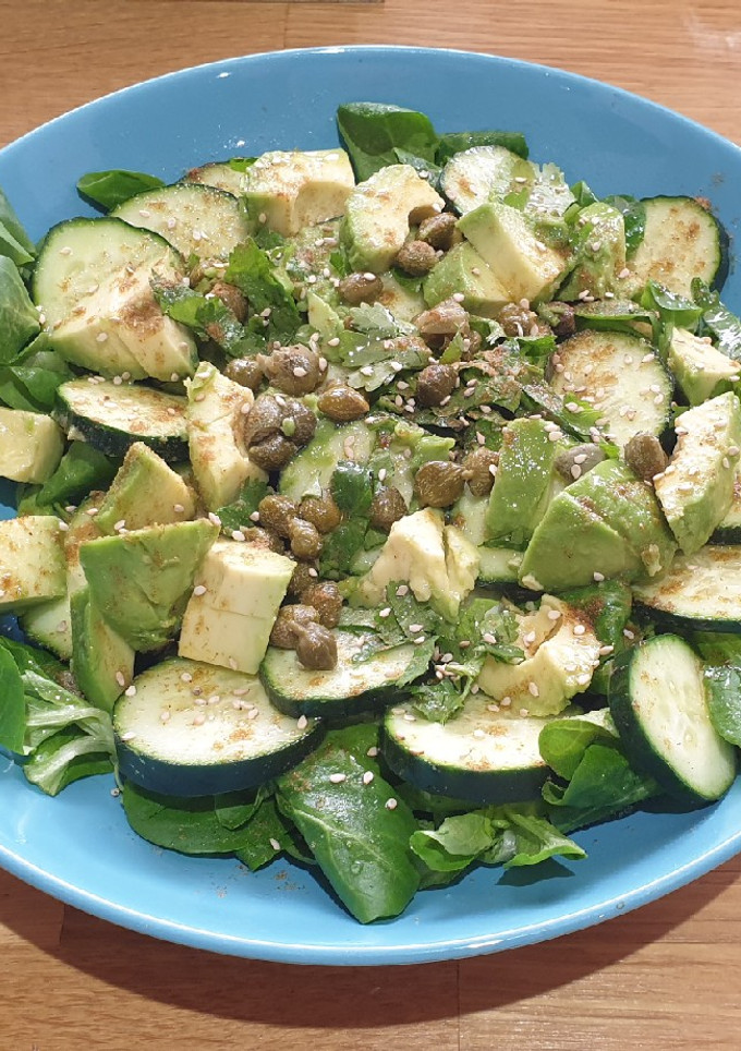 Una foto de Ensalada de pepino
