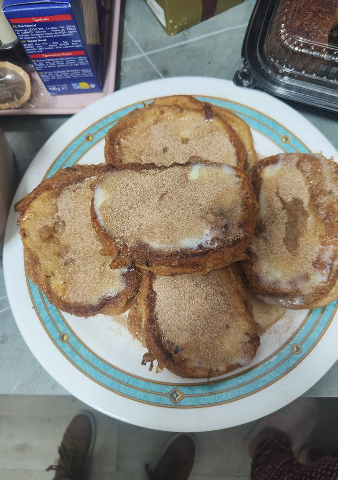 Una foto de Torrijas