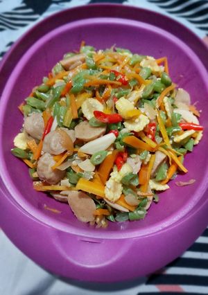 Foto resep Tumis sayur pelangi