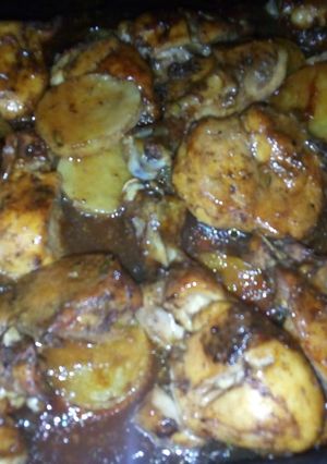 A picture of French Style Roast Chicken.