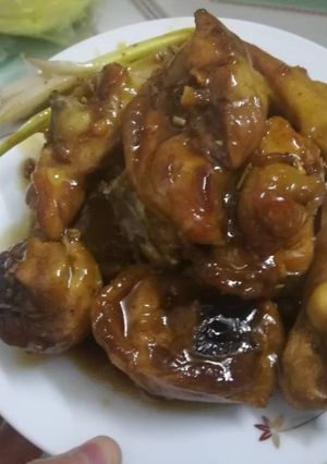 Hình của món Gà chiên mắm sả.