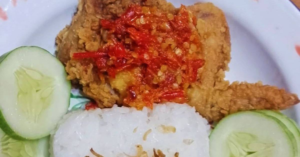 Sambal Bawang Putih (ayam geprek)
