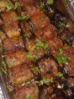 صورة لوصفة الباذنجان رولي