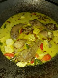 Foto resep Opor ayam pelangi simple