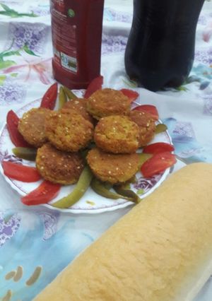 عکسی از دستور فلافل