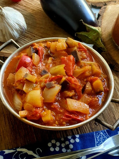 Padlizsánragu recept fotója