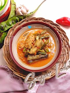 Foto resep 240. Sayur Lodeh (Pete, Buncis, Tempe, Ikan Tenggiri)