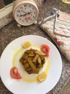 صورة لوصفة بطاط مقلي بطريقتي 🤤❤️