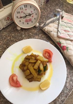 صورة لوصفة بطاط مقلي بطريقتي 🤤❤️