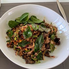 A picture of Spicy Minced Duck.