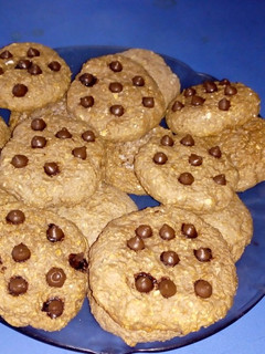 Una foto de Galletitas de avena y chocolate!