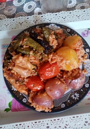 صورة لوصفة المحشي اللذيذ وبطريقه سهله 👍