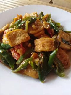 Foto resep Tumis Tahu cabe ijo