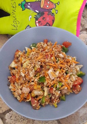 Une photo de Salade complète express'