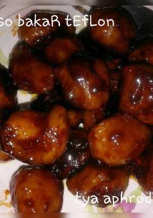 Foto resep Bakso bakar teflon no tusuk