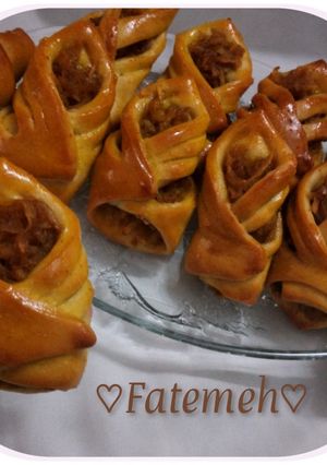 عکسی از دستور نان سیب و دارچین